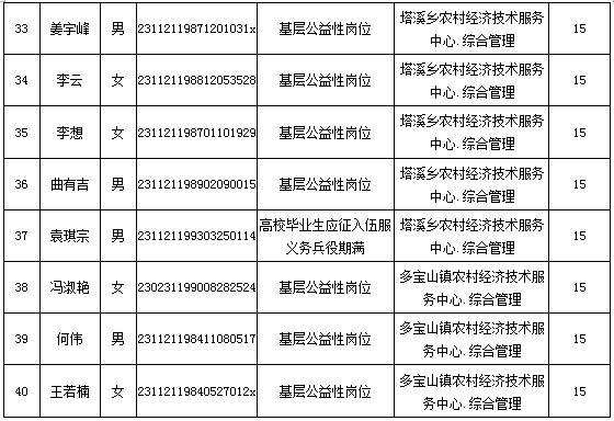 嫩江县人力资源和社会保障局招聘公告详解