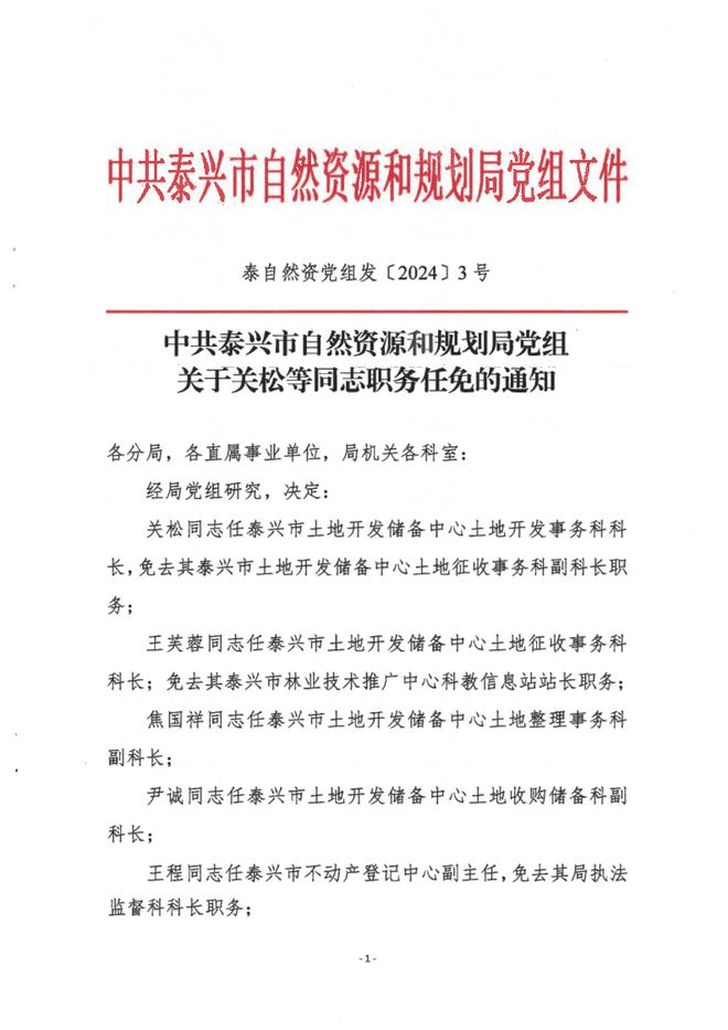 滦南县自然资源和规划局人事任命动态更新